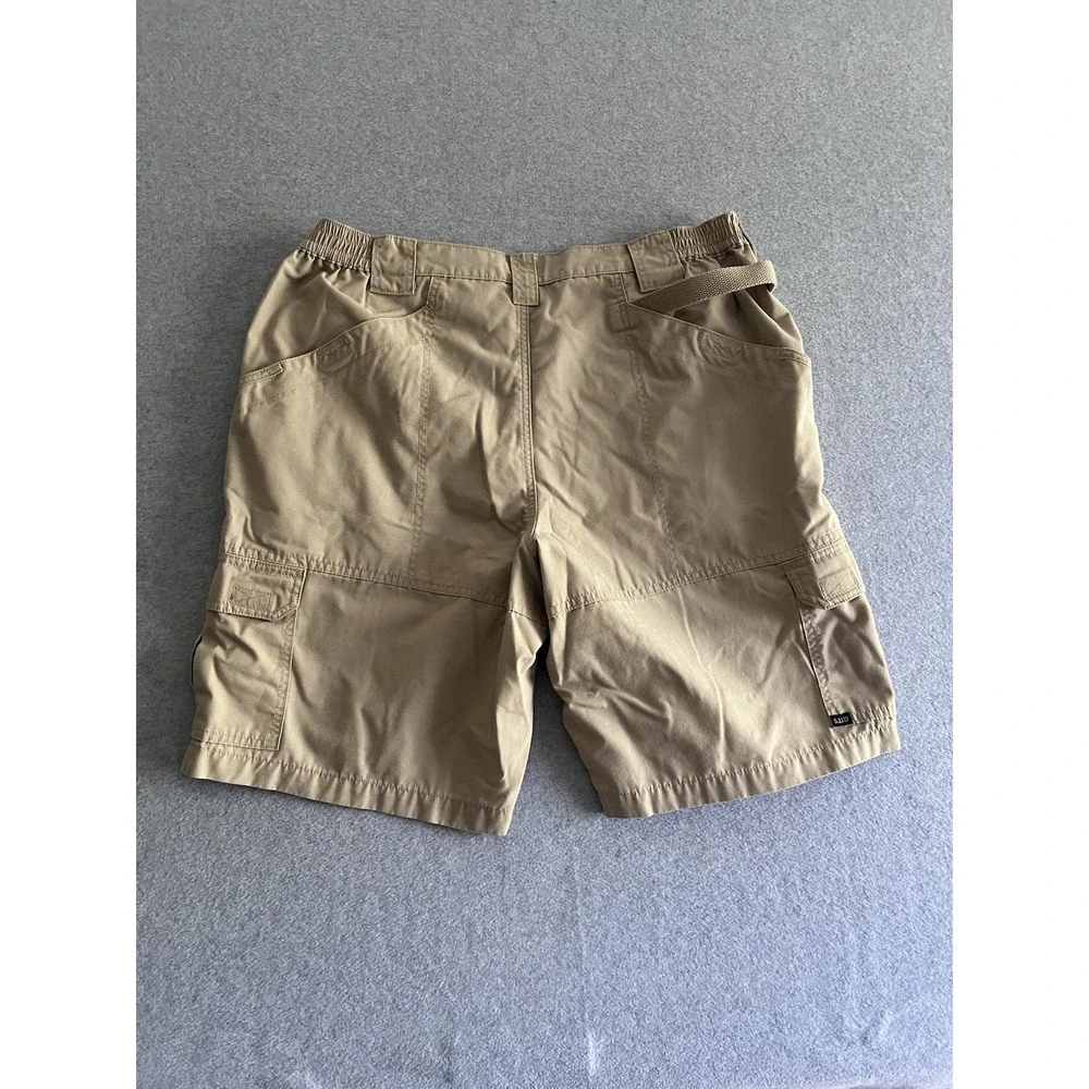 5.11 Tactical Shorts Men 40 Taclite Pro Ripstop Khaki Cargo Utility Work Outdoor